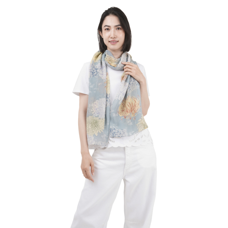 青い花 シルクスクリーン AP 青い花 シルクスクリーン AP