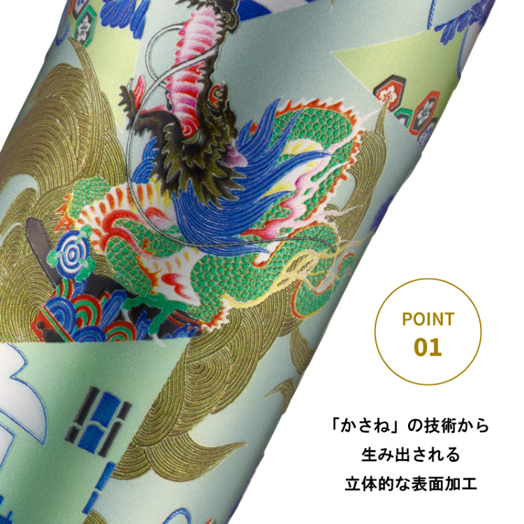 タイガー魔法瓶 アートボトル＜龍神/青鼠＞ | 京友禅アロハシャツ