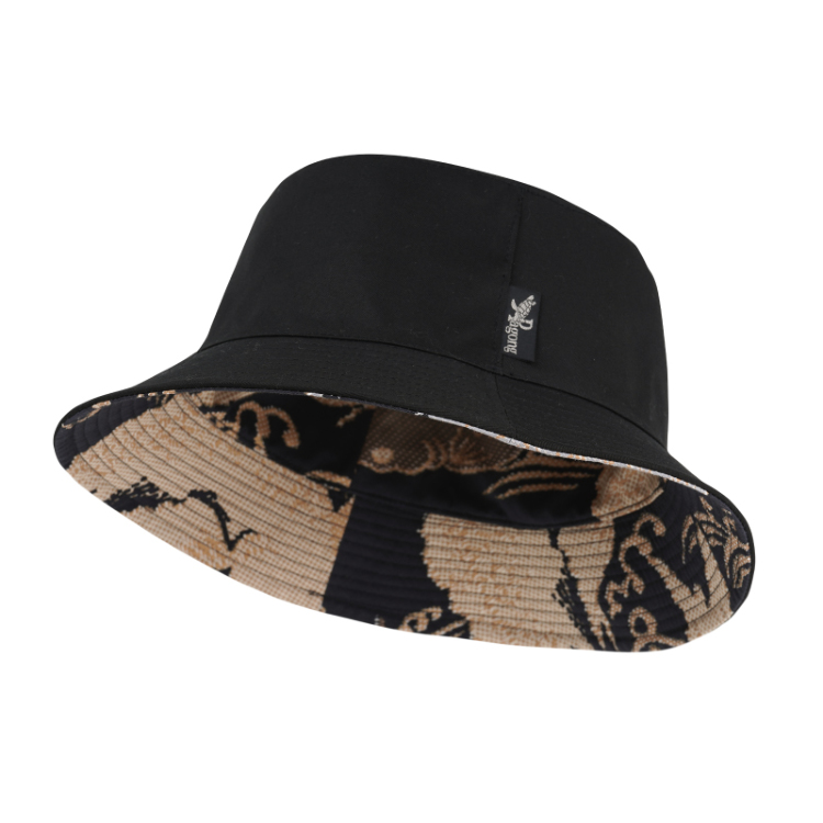 バケットハットⅡ ＜鯉/黒金＞ | 京友禅アロハシャツ【Pagong】公式