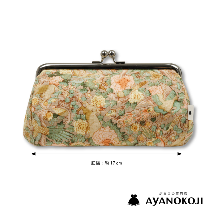 ふるさと納税 京都市 【AYANOKOJI】TAWARA型がま口コスメポーチ