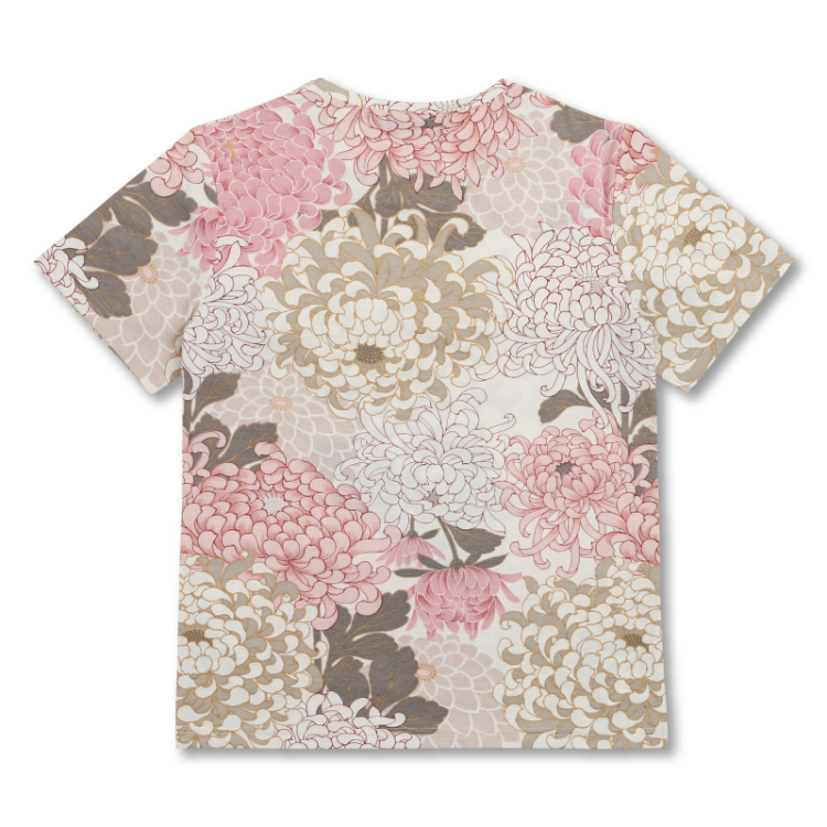 pagong LL size 日本　芥子の花　Tシャツ