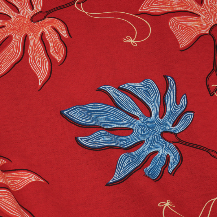HERMES レッド Tシャツ 馬　花火師　150周年記念柄 HERMES レッド Tシャツ 馬 花火師 150周年記念柄