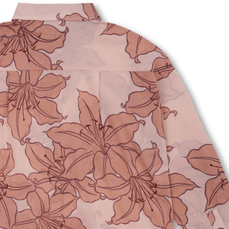 【vintage】花柄 シャツブラウス アロハシャツ 花柄ピンク系 楽天市場】花柄シャツ レディース ブラウス シャツ 長袖 レトロ 総柄