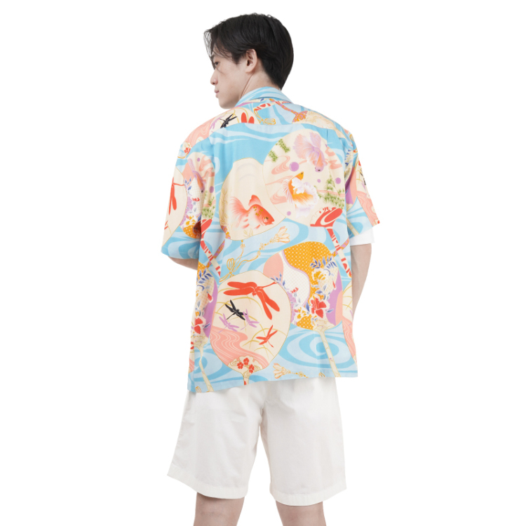 アロハティア様 Lot No. SS39224 / RAYON HAWAIIAN SHIRT “BIRD OF PARADISE
