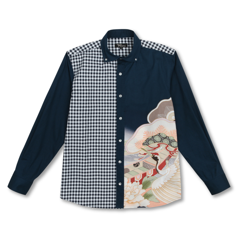 【超歓迎お得】新品 定価27000円 ウーゴコレッラ イタリア製 ボタンダウンシャツ 長袖 トップス