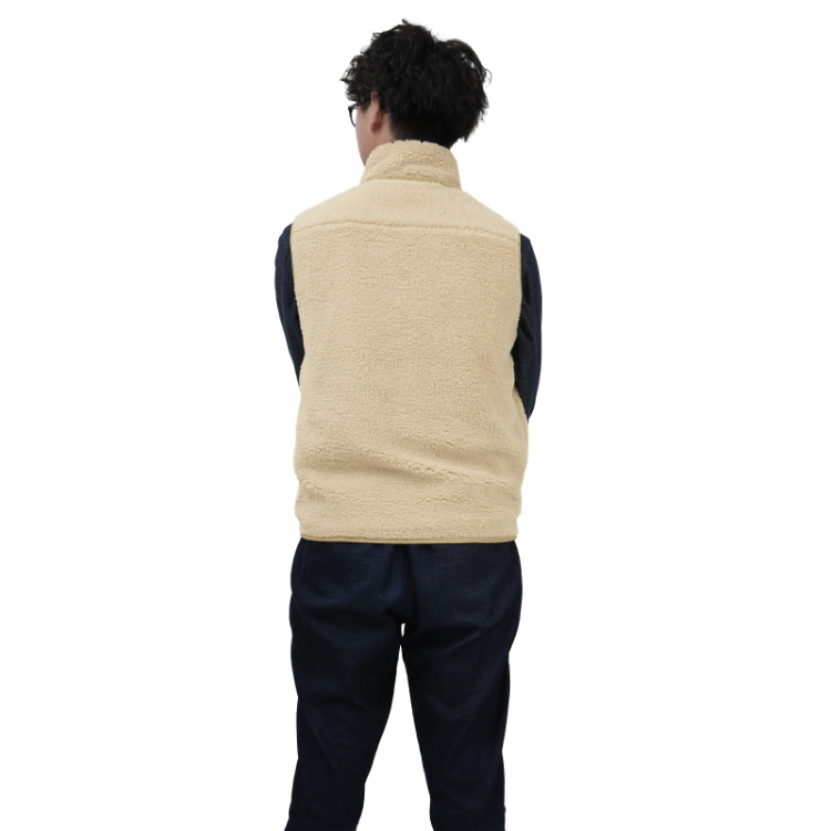 和柄 マウンテンベスト ＜大波/青＞ | 京友禅アロハシャツ