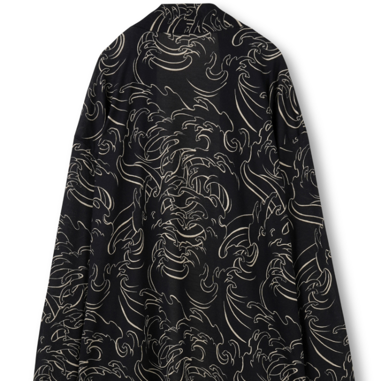 rurumu 縷々夢兎 半袖 カーディガン 黒 ブラック 2021s/s おとなしい 