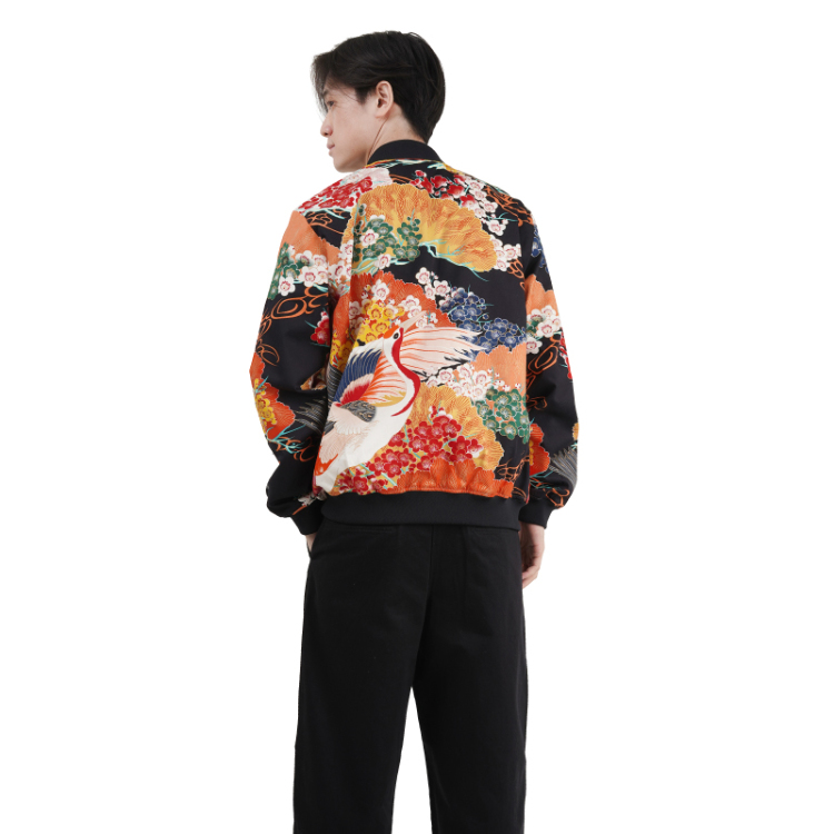 【新品未使用】Pagong 京都 和柄 トラックジャケット L 新品未使用】Pagong 京都 和柄 トラックジャケット L