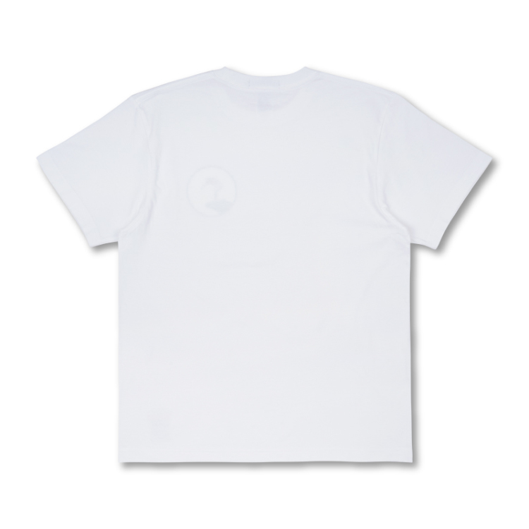 葛飾北斎 Tシャツ ＜甲州石班澤/白＞ | 京友禅アロハシャツ